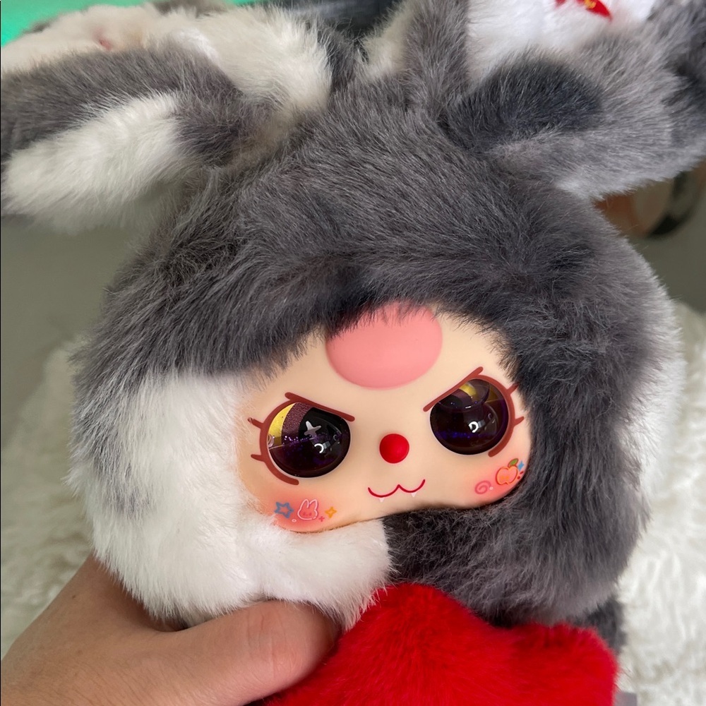 Bb3 lillyrabbit town v3 Cute Pink Bunny confirmed  liquid eyes rare - Picture 8 of 15